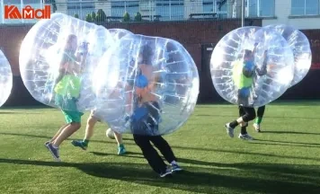 team games require plastic zorb ball